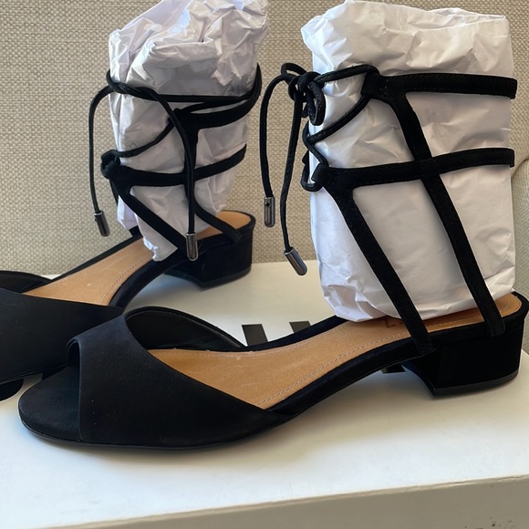 Schutz Daniella Lace Up Sandals - Picture 3 of 7